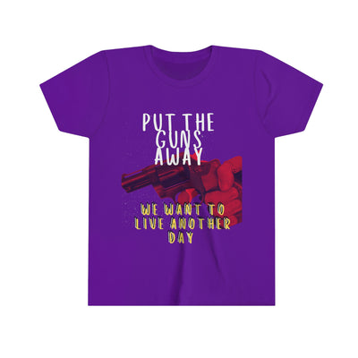 Put the Guns Away Youth Short Sleeve Tee