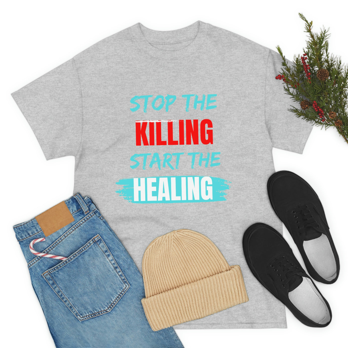 Stop The Killing Start the Healing Tee