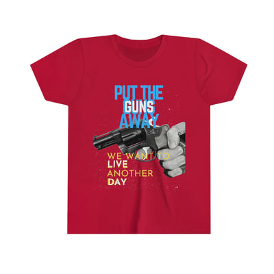 Put the Guns Away Youth Short Sleeve Tee