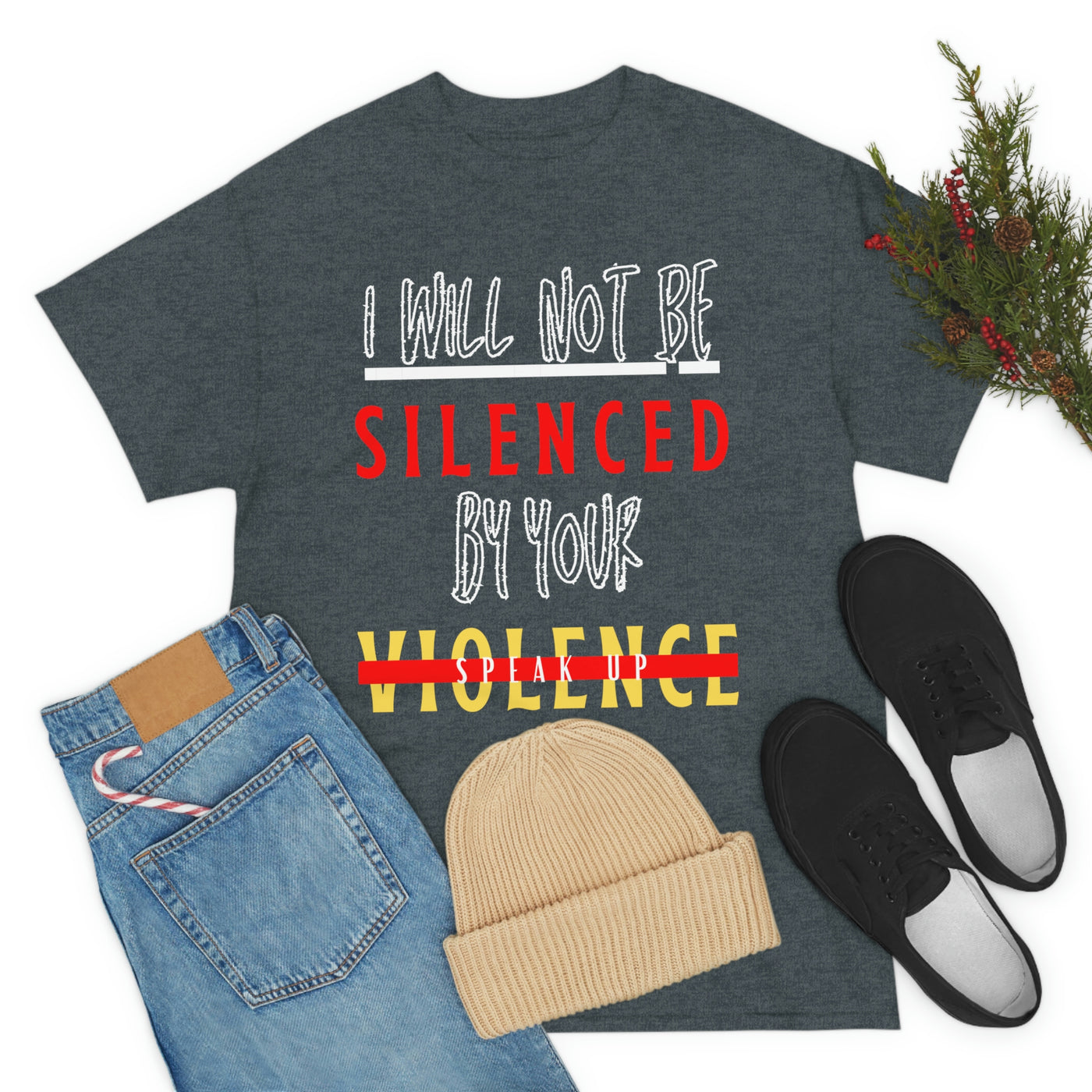 I Will Not be Silenced By Your Violence Tee