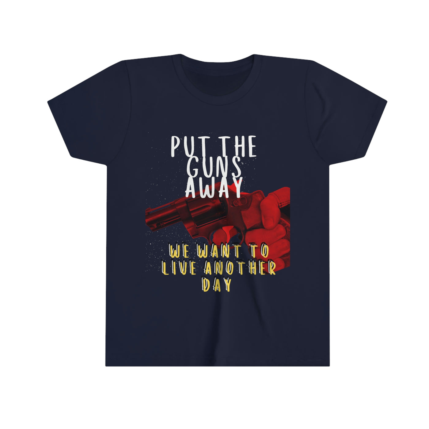 Put the Guns Away Youth Short Sleeve Tee