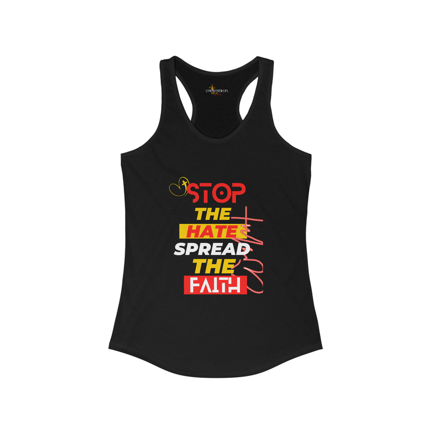 Stop The Hate Womens Tank Top