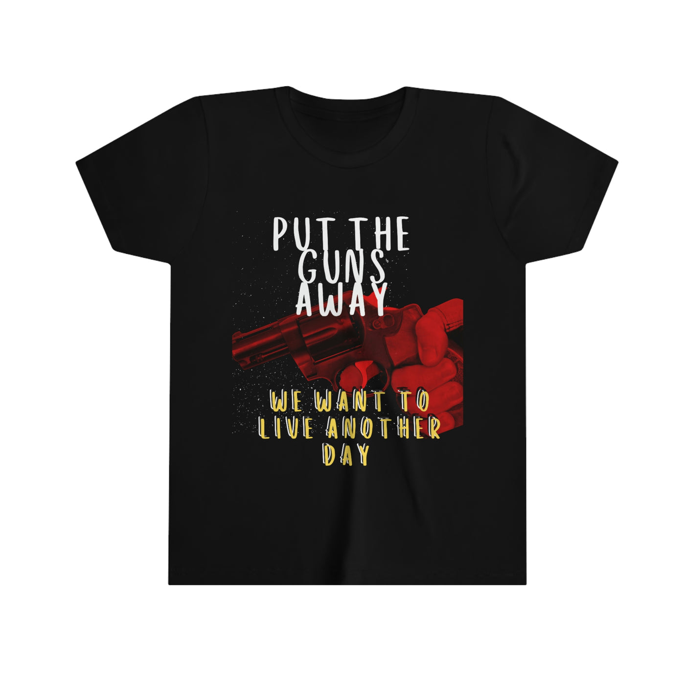 Put the Guns Away Youth Short Sleeve Tee