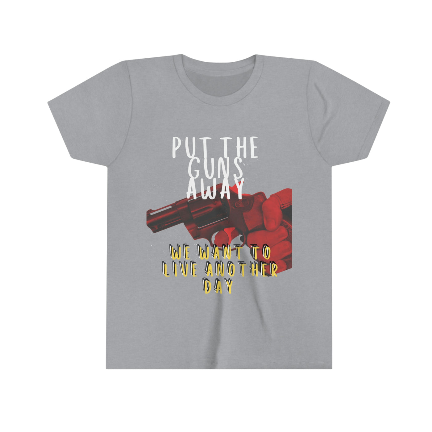 Put the Guns Away Youth Short Sleeve Tee