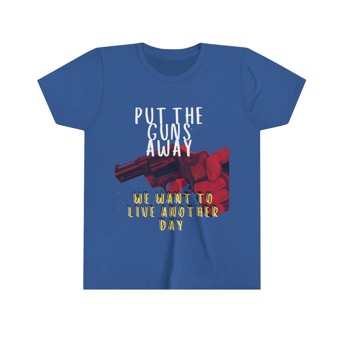 Put the Guns Away Youth Short Sleeve Tee