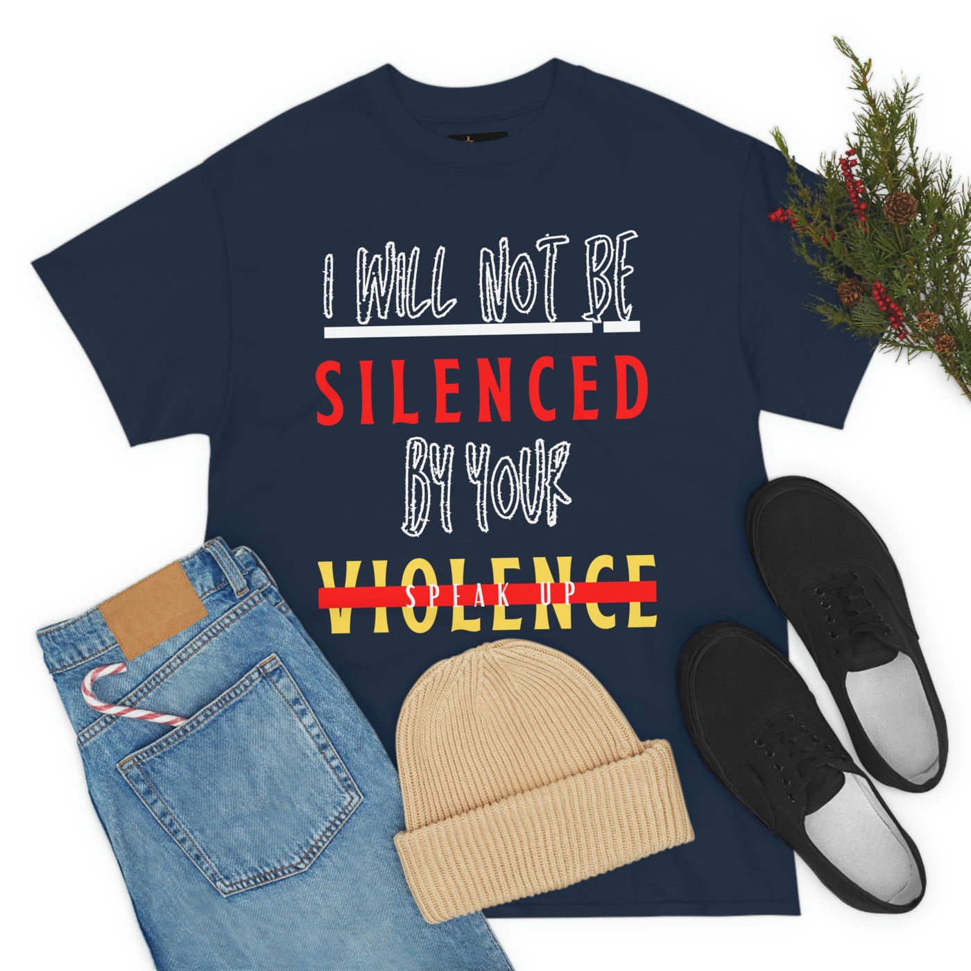 I Will Not be Silenced By Your Violence Tee