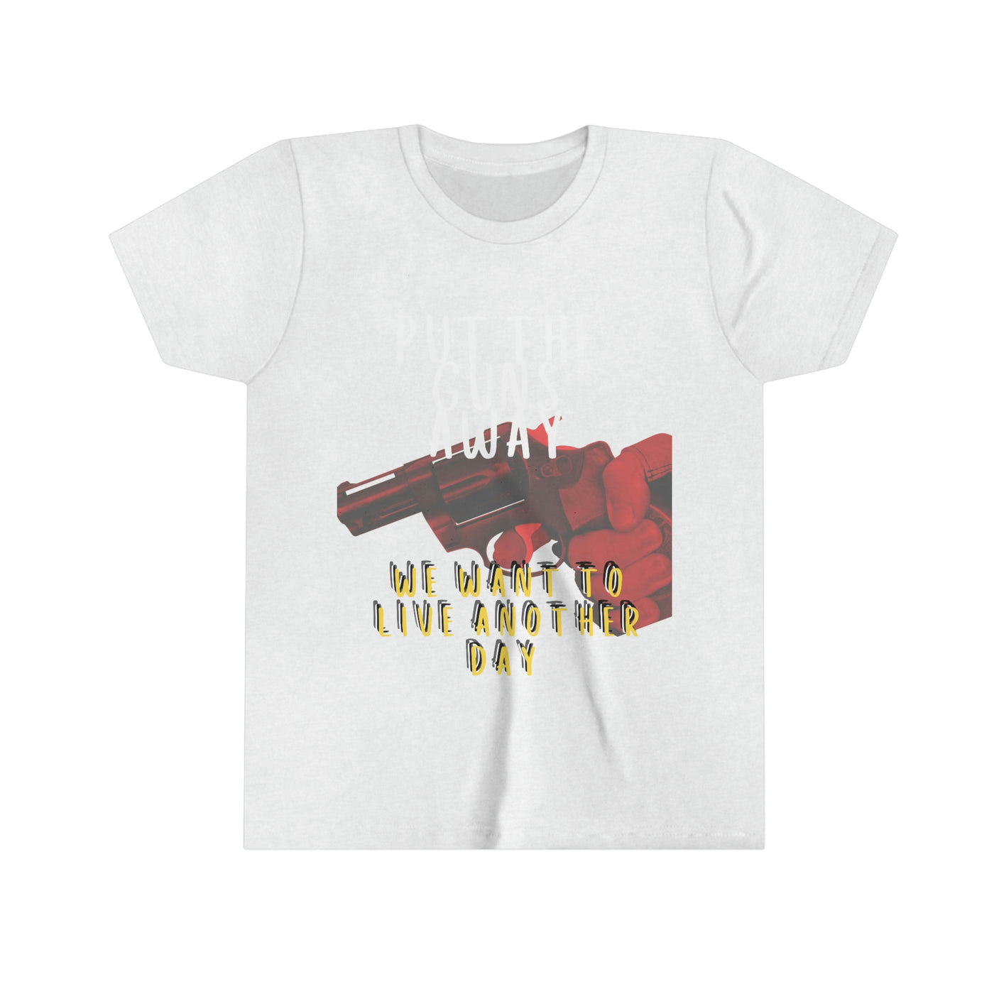 Put the Guns Away Youth Short Sleeve Tee