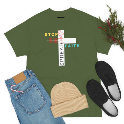 Stop The Hate Spread The Faith Tee