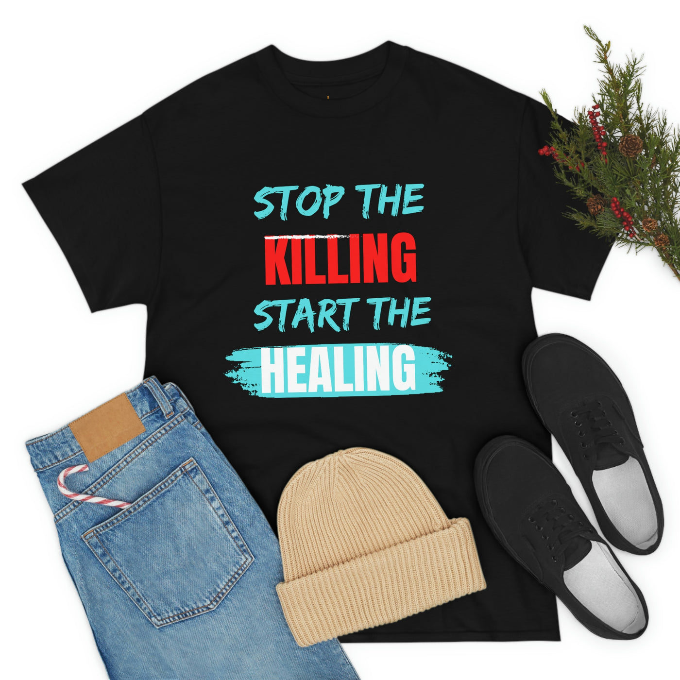 Stop The Killing Start the Healing Tee