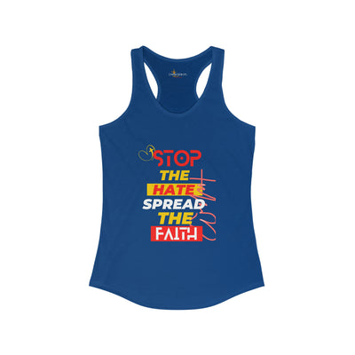 Stop The Hate Womens Tank Top