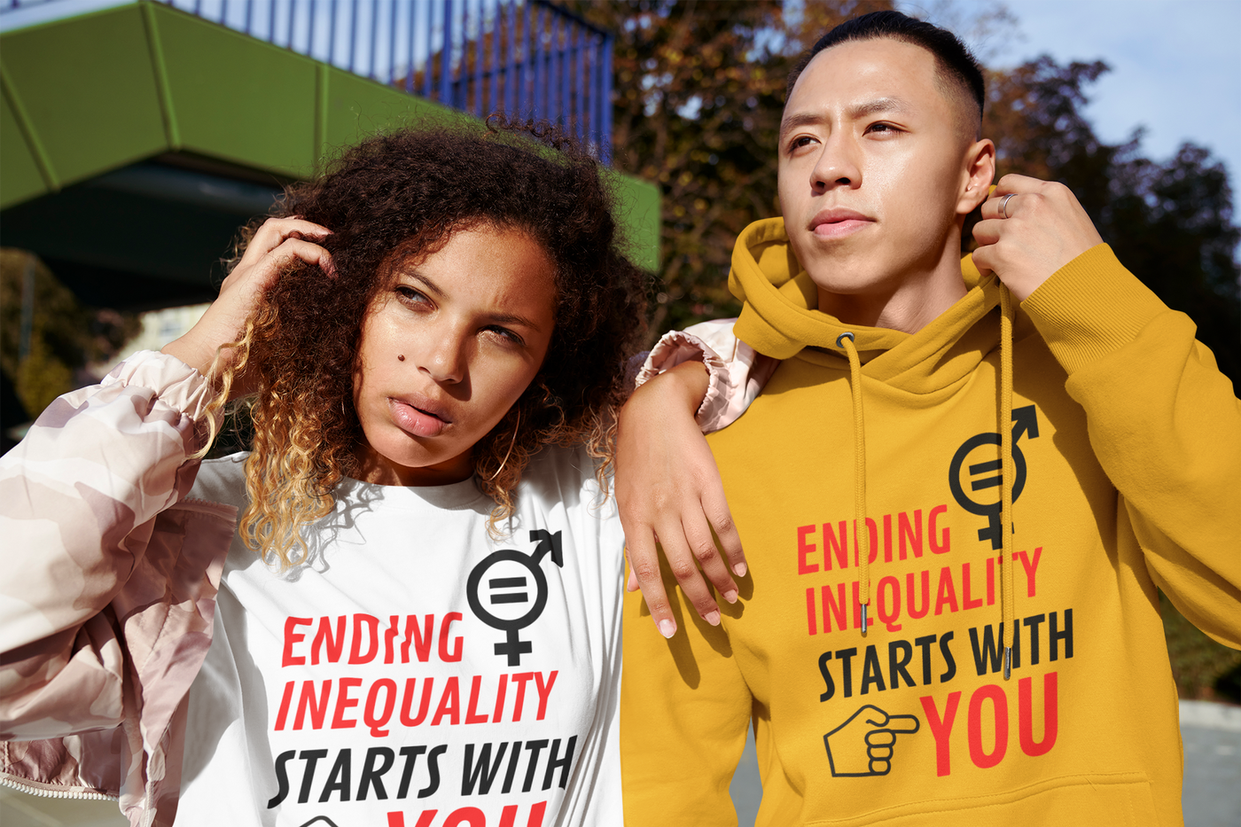 Ending Inequality Starts with You Hoodie