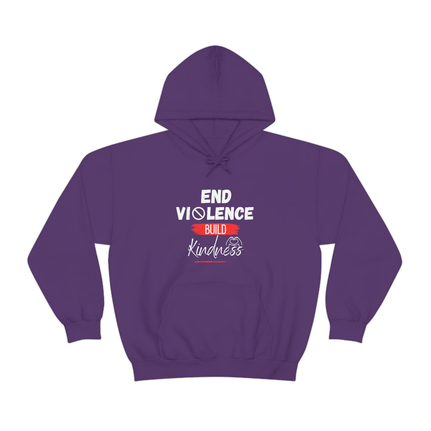 End Violence Build Kindness Hoodie