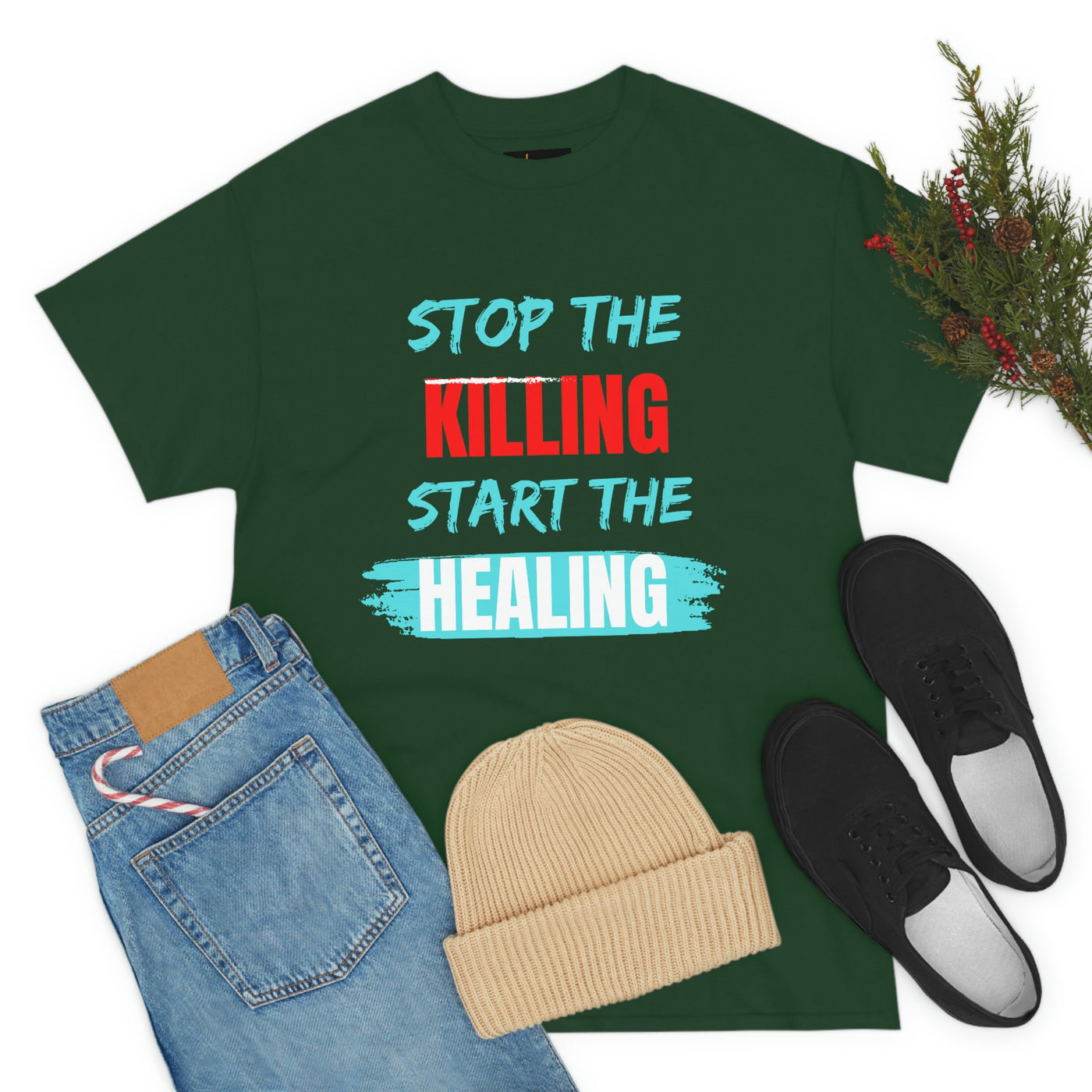 Stop The Killing Start the Healing Tee