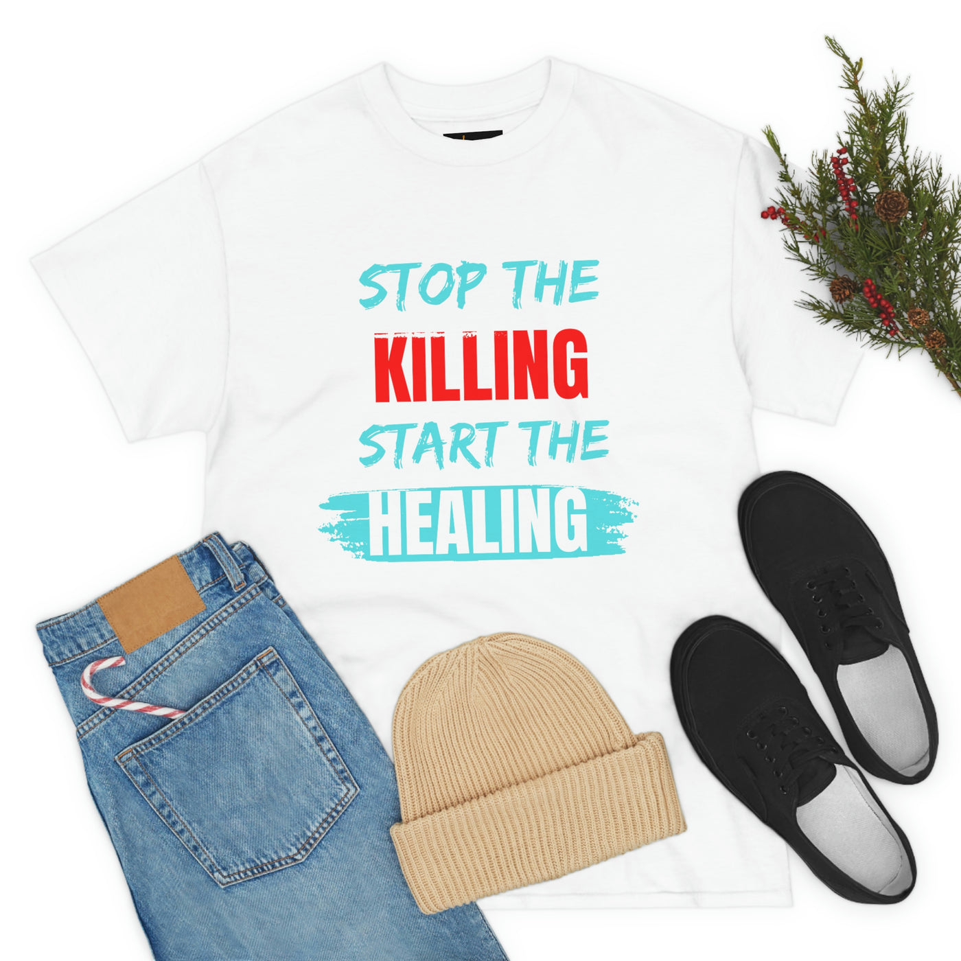 Stop The Killing Start the Healing Tee