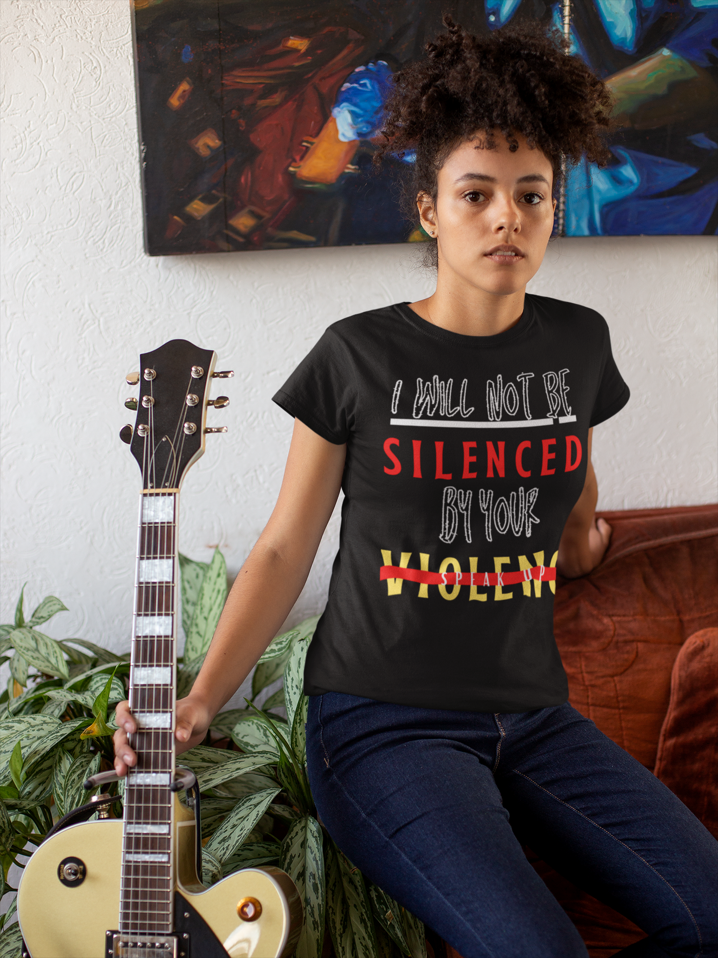 I Will Not be Silenced By Your Violence Tee