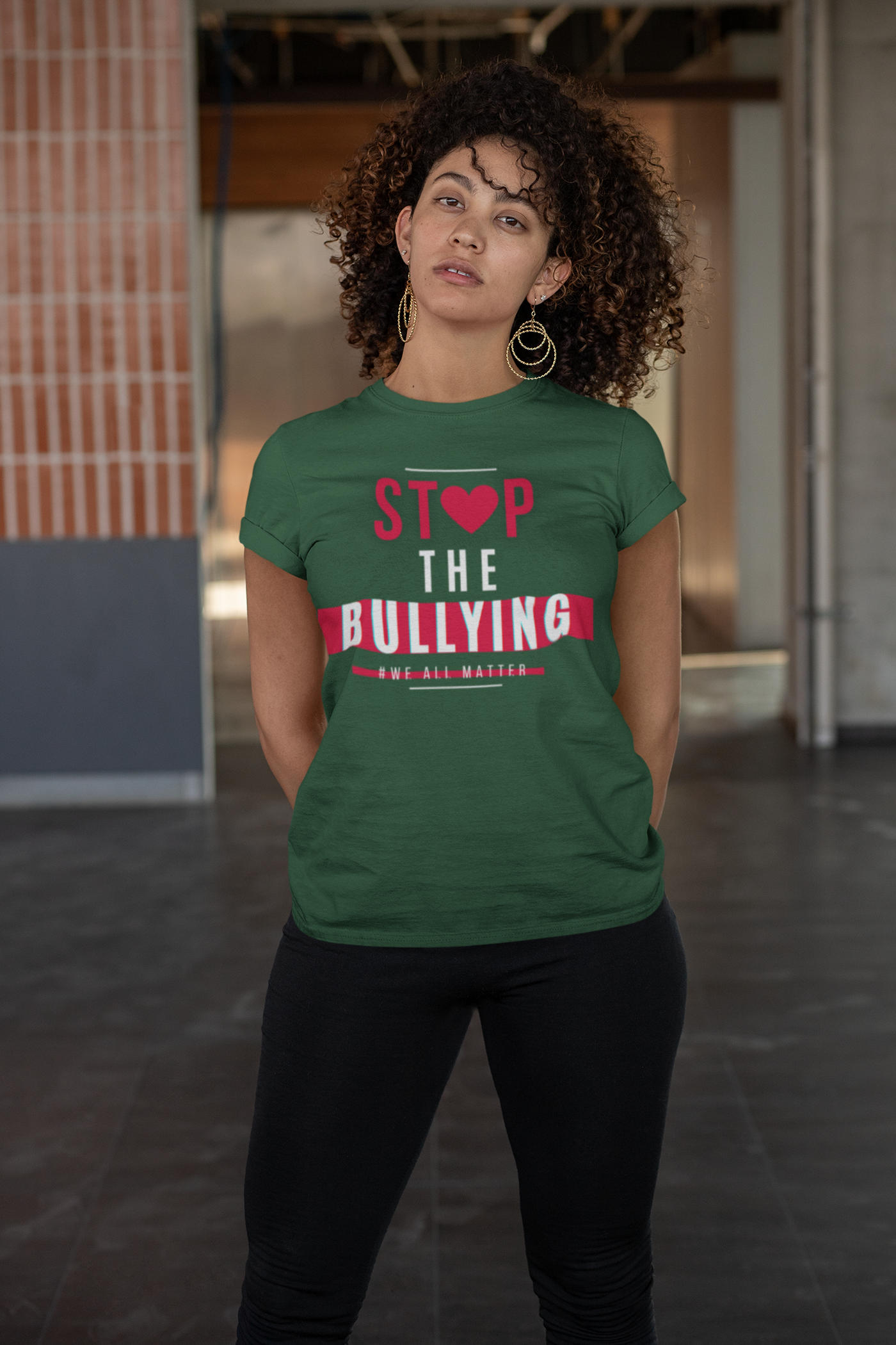 Stop The Bullying We All Matter T-Shirt