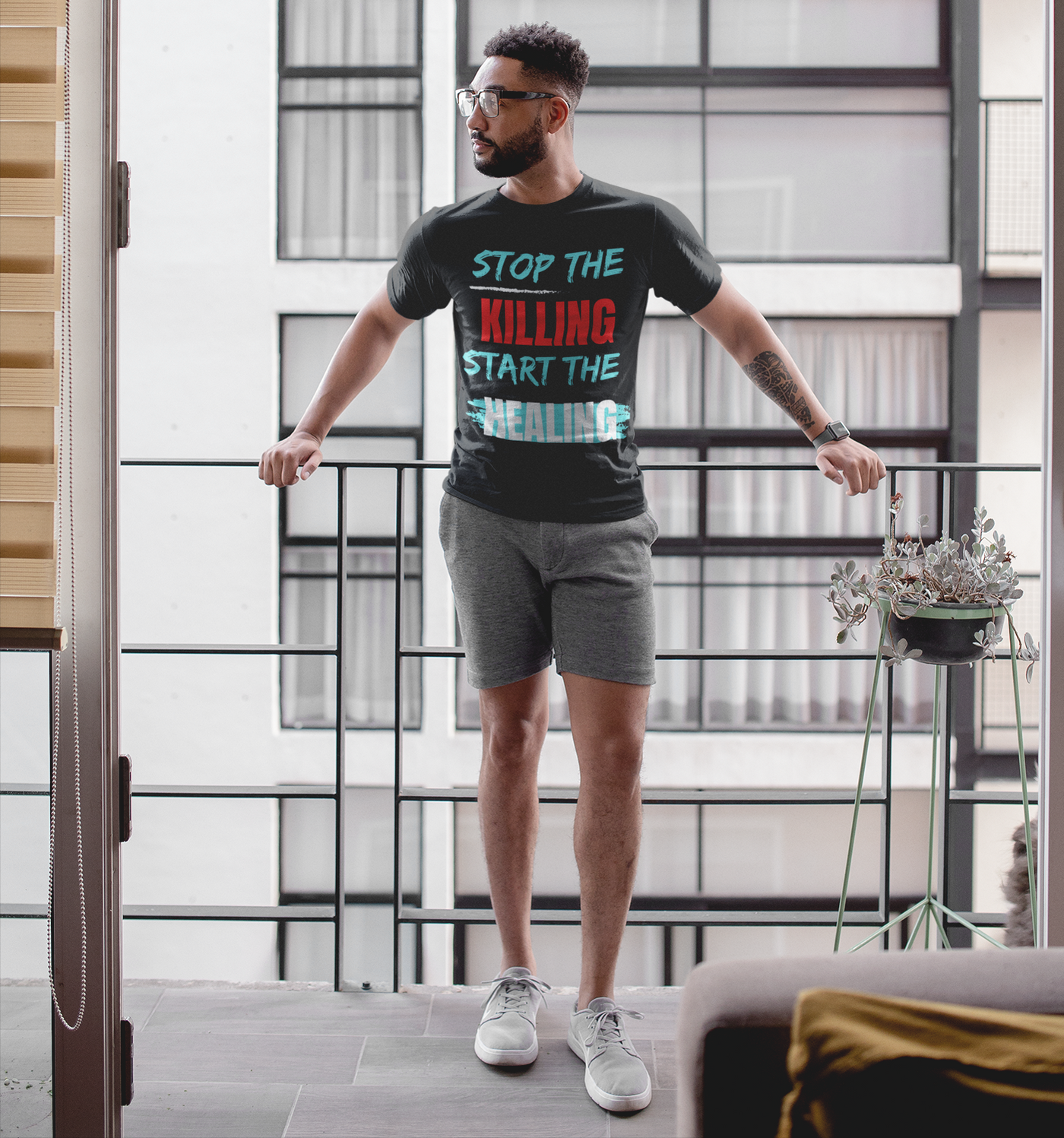 Stop The Killing Start the Healing Tee